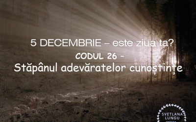 CODUL 26 – Stăpânul adevăratelor cunoștințe